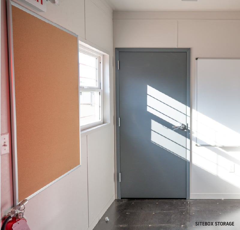 interior jobsite office