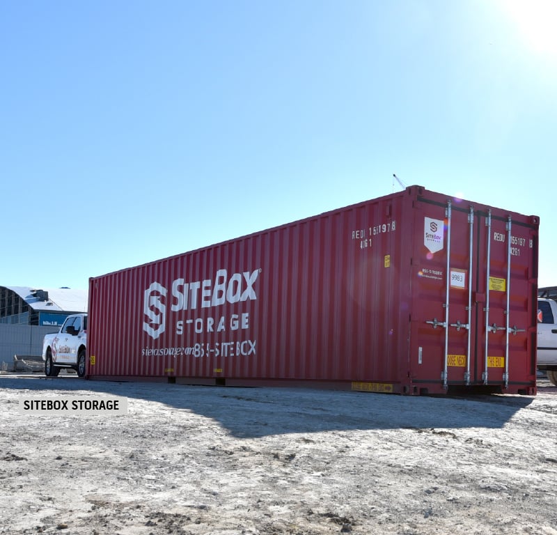 sitebox storage secure used container
