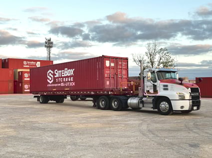 container shipping out