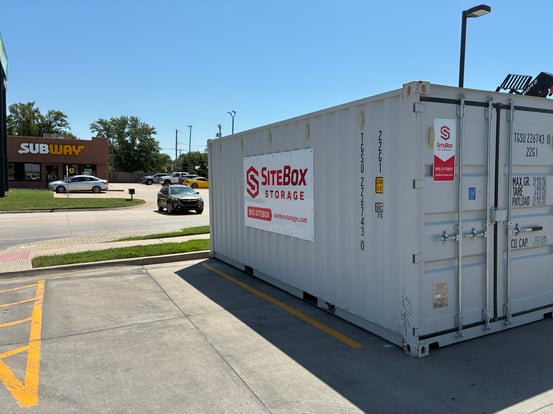 Affordable portable onsite storage