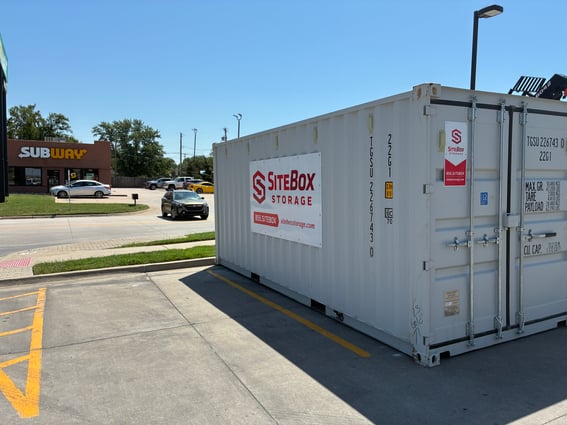 Affordable portable onsite storage